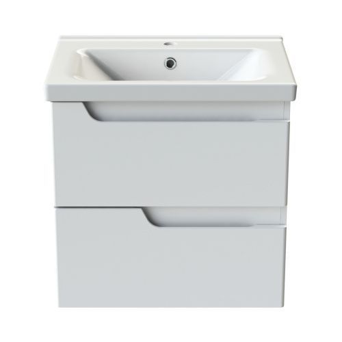 Тумба с раковиной Orange TOPLINE-Milano TP-M65-02+RA 65х46х61 цвет белый