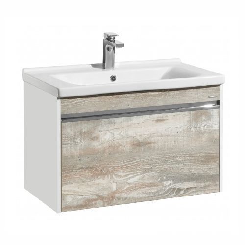Тумба под раковину Aquaton Капри 1A230201KPDA0 79х46х51 подвесная цвет бетон пайн