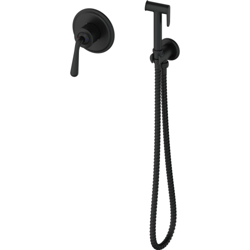 Гигиенический душ со смесителем Wonzon & Woghand Steam WW-88849008-MB черный