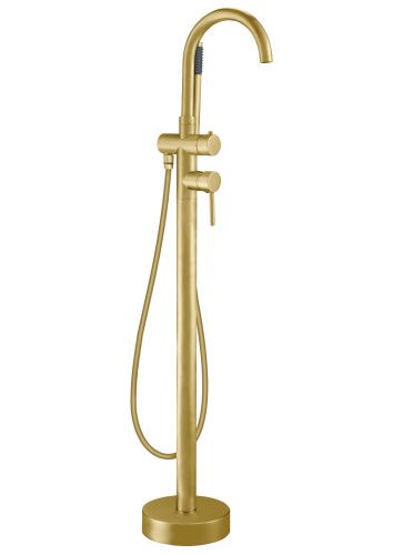 Смеситель для ванны AltroBagno Metropoli AltroBagnoMetropoli020203OrSp напольный золото матовое