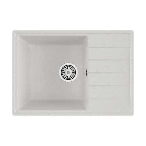 Кухонная мойка Maretti Kitchen 600 KT600-WH 60х42 цвет белый поверхность матовая