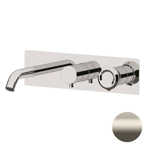 Смеситель для ванны Remer Element ET54D3XV встраиваемый в стену нержавеющая сталь