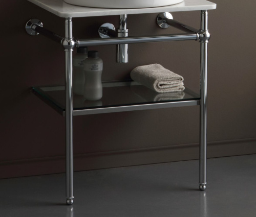 Консоль под раковину Stil Haus Marte 1051(08) 60х47х70 напольная цвет хром