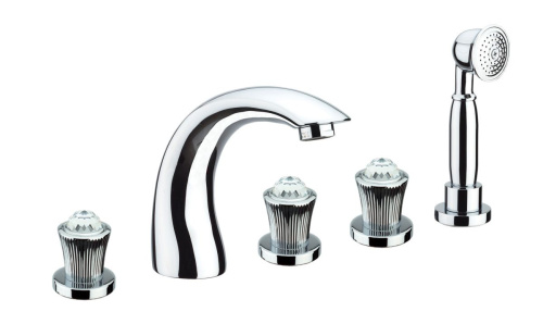 Смеситель Fiore Venere Sky 13OO0608 на борт ванны золото