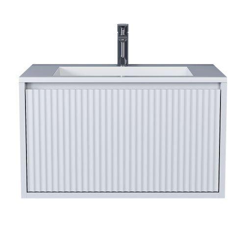 Тумба с раковиной Uperwood Next Premium 3930205164 70х45х42 цвет белый матовый