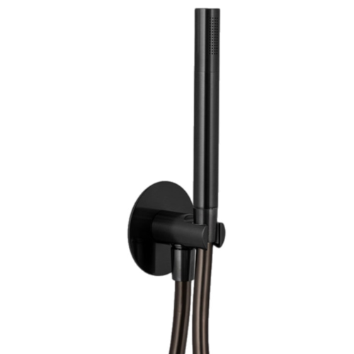 Душевой гарнитур Remer 337M317MMCFP настенныйу черный брашированный хром