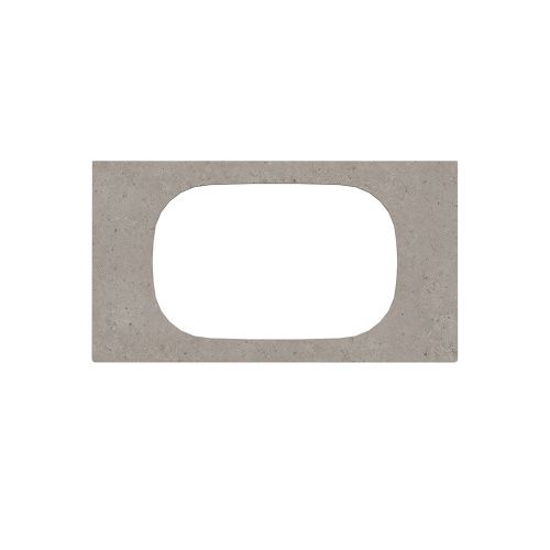 Столешница Kerama Marazzi MAGIA DI VENEZIA MA.2.0.SG519920R\90 90х50 накладная цвет серый