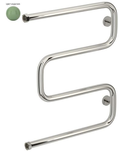 Полотенцесушитель Сунержа Ш-образный 6021-0014-6050 53х63 водяной зеленый