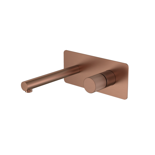 Смеситель для раковины Boheme Stick 125-BRB.3 встраиваемый в стену бронза
