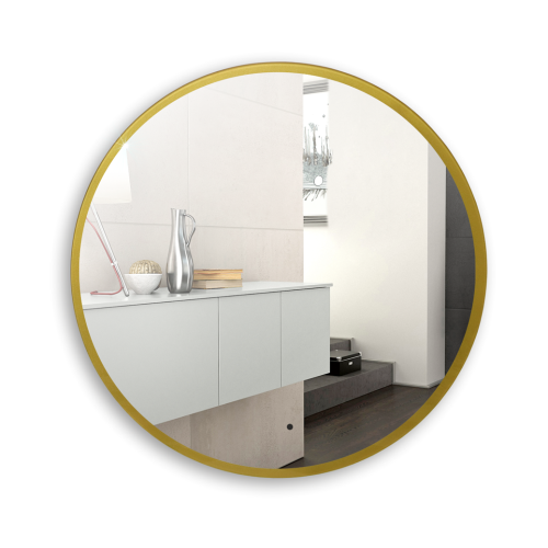 Зеркало в ванную Azario Monaco-GOLD LED-00002766 77х77 цвет золото