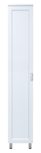 Шкаф-пенал Misty Дива П-Див05035-013ПрЛ 35х34х190 напольный цвет белый
