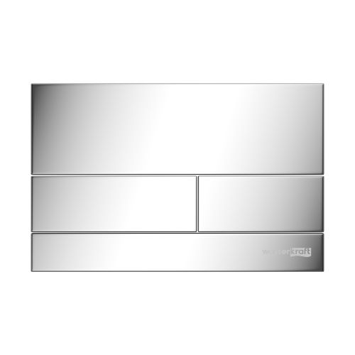 Клавиша смыва механическая Wasserkraft CH04 цвет хром