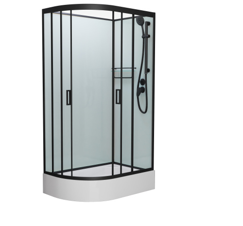 Душевая кабина Frank 146009 120х80 без крыши ориентация правая