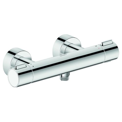Смеситель для душа Duravit Wave WA4220000C10 настенный хром с термостатом