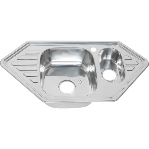 Кухонная мойка Melana 222 C t (*7) 95х50 цвет хром