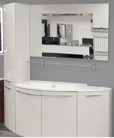 Шкаф-пенал De Aqua Токката 00167555 35х35х176 подвесной - фото 5