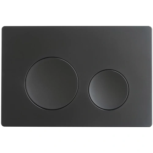 Кнопка смыва механическая Veconi FLUSH FLV2-B цвет черный