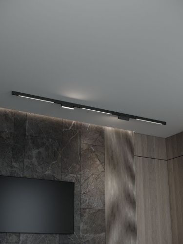 Трековая система со светильниками №6 трехфазная накладная Hesby Lighting ElDeko (ЕлДеко) HSBL_kompl_E006_NI3B3K