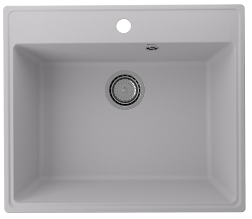 Кухонная мойка Ulgran Quartz Forte 580-04 58х50 цвет серый