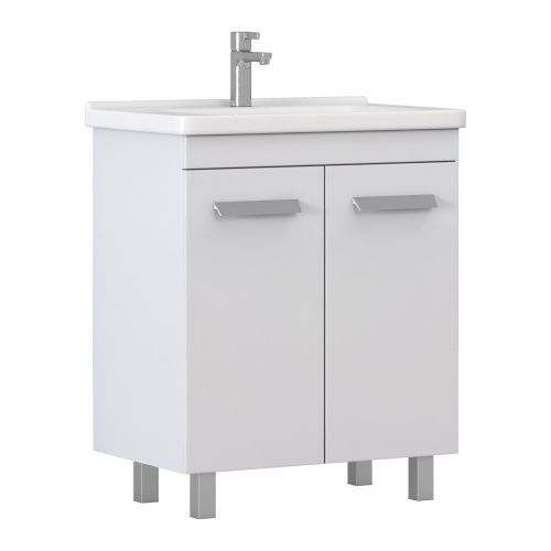 Тумба под раковину Vigo Nova tn.NOV.MIR.70.2D 66х43х80 напольная