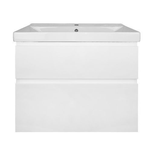 Тумба с раковиной Azario Мила CS00092799 70х48х67 подвесная цвет белый