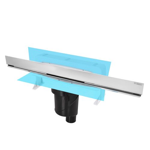 Душевой лоток Berges WALL 091056 в стену