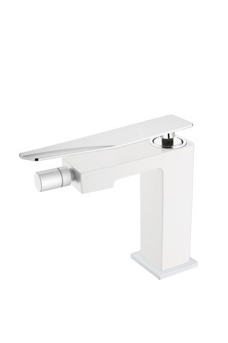 Смеситель Boheme Q 146-WCR.2 на биде белый глянцевый