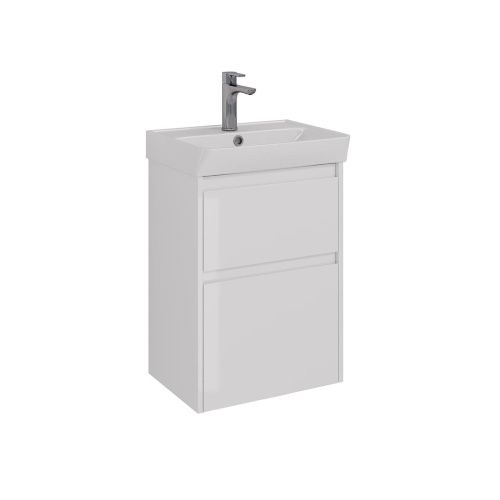 Тумба под раковину LeMark Combi LM03C50T 48х35х65 напольная/подвесная цвет белый