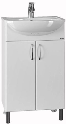 Тумба под раковину СанТа Сити 201068 49х29х70 напольная цвет белый