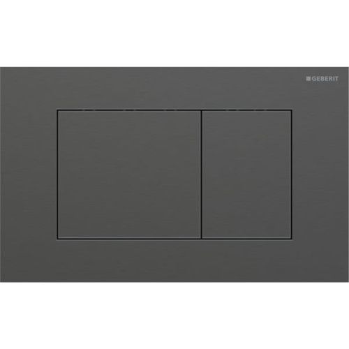 Клавиша смыва механическая Geberit Sigma 115.629.QD.1 цвет черный хром матовый