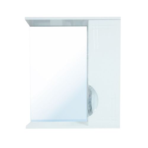 Зеркало-шкаф Loranto Верона CS00060410 60х14х70 подвесной цвет белый