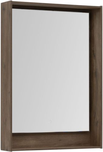 Зеркало в ванную Aquanet Милан 00336398 58х83 цвет темное дерево