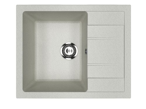 Кухонная мойка Ulgran Classic U-607-310 61х50 цвет серый