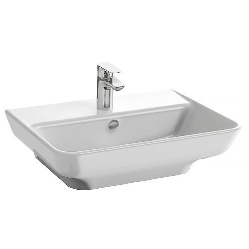 Раковина из санфаянса Jacob Delafon Struktura 65 см EGC112-00 подвесная цвет белый 1 отверстие под смеситель