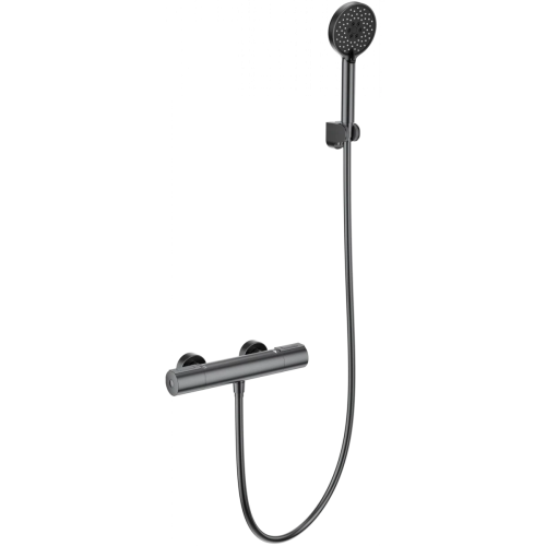 Смеситель для душа Wonzon & Woghand Inn WW-A2006-A-BGG настенный графит с термостатом