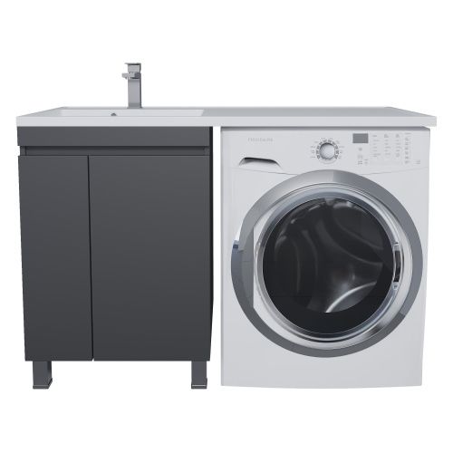 Тумба с раковиной Uperwood Magenta 51930205158 120х50х80 цвет черный матовый