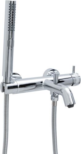 Смеситель для ванны с душем Allen Brau Priority 5.31D10-00 настенный хром