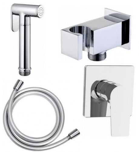 Гигиенический душ со смесителем Aquanet Static 00257147 хром