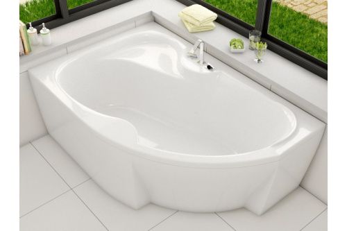 Ванна акриловая Vayer Azalia Гл000006728 170х105 пристенная ассиметричная