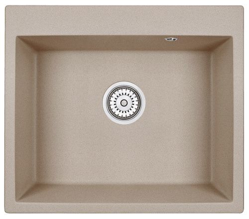 Кухонная мойка Granula 6001, ПЕСОК 60х52 цвет бежевый поверхность матовая