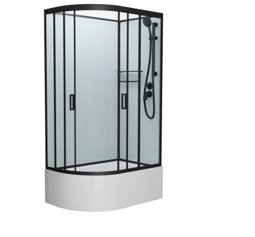 Душевая кабина Frank 154009 120х80 без крыши ориентация правая