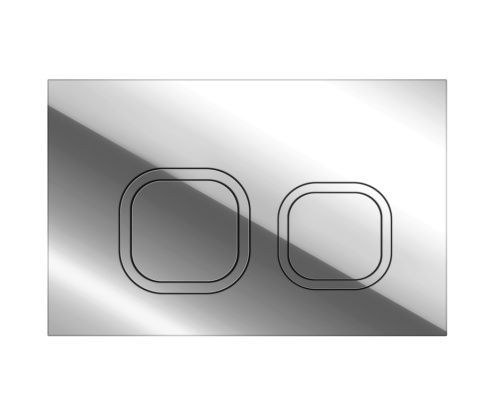 Клавиша смыва механическая Esbano ESINLPS10SC цвет хром