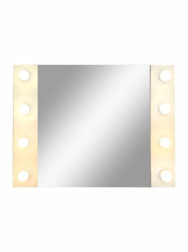 Зеркало в ванную Континент ЗГП02 80х60 цвет белый