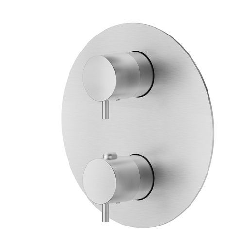 Смеситель для душа Newform AK/25 69663EX.50.050 встраиваемый в стену нержавеющая сталь с термостатом