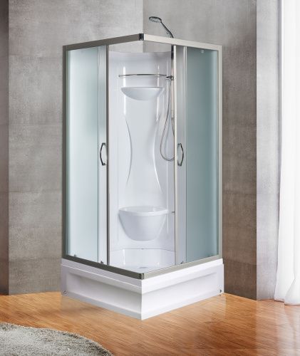 Душевая кабина River NEVA Б/К 90/24 MT (10000000819) 90х90 квадратная без крыши ориентация универсальная