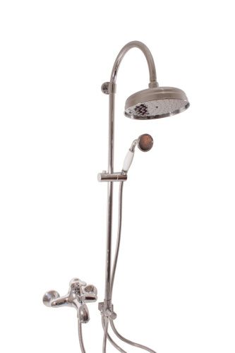 Смеситель для ванны и душа LABE L054.5/3 настенный хром