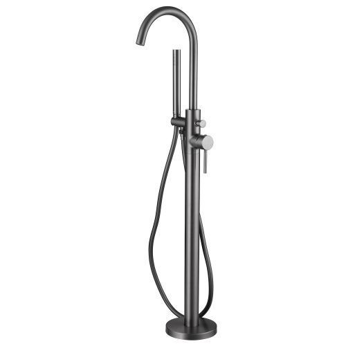 Смеситель Abber Wasser Kreis AF8115NGN напольный никель