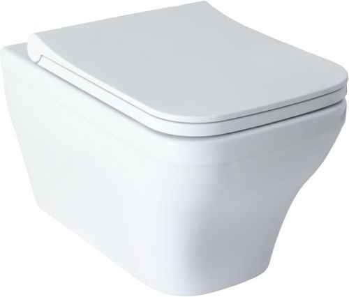 Чаша унитаза подвесная Allen Brau Infinity 4.21011.20 цвет белый без сиденья безободковая каскадный смыв