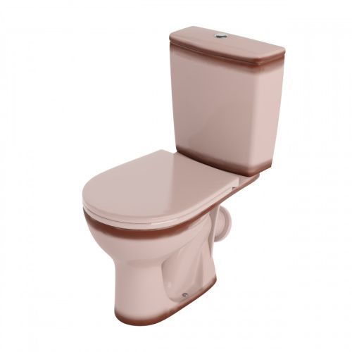 Унитаз-компакт напольный с бачком Santeri Орион 1P4008S0700BF бежевый с сиденьем каскадный смыв