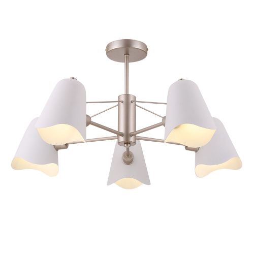 Люстра Freya Manon FR5037PL-05S 180x235x355 На штанге